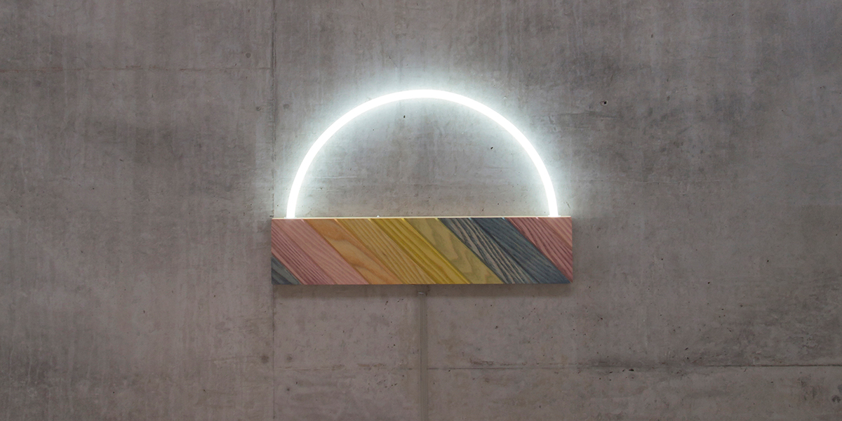 Petra Lilja, The Sky, neon lamp, 2015
